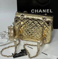 Рюкзак Chanel женский кожа бронзовый 134685-3
