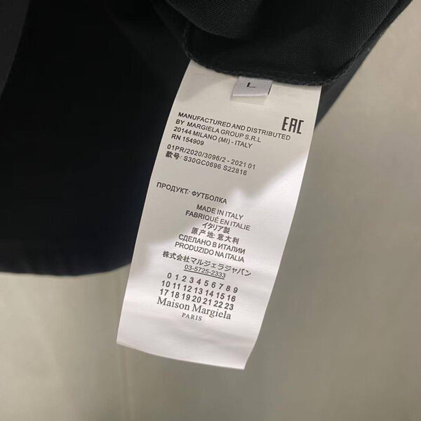 Мужская футболка Maison Margiela мужской черный 180732-7