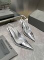 Женские туфли Balenciaga женский кожа swift серебристый o9775203-1