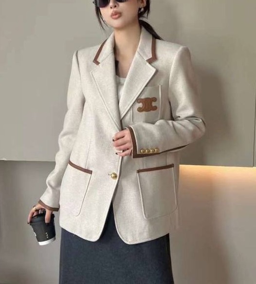 Пиджак Celine женский графитовый 169002