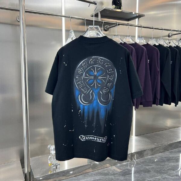 Футболка Chrome Hearts мужской черный o0175479-1-7