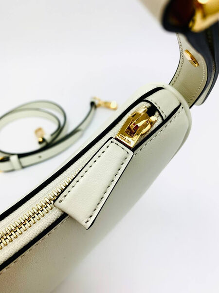 Сумка Prada женский кожа белый 131219-5