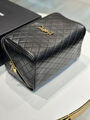 Косметичка Saint Laurent женский кожа черный 157588-3