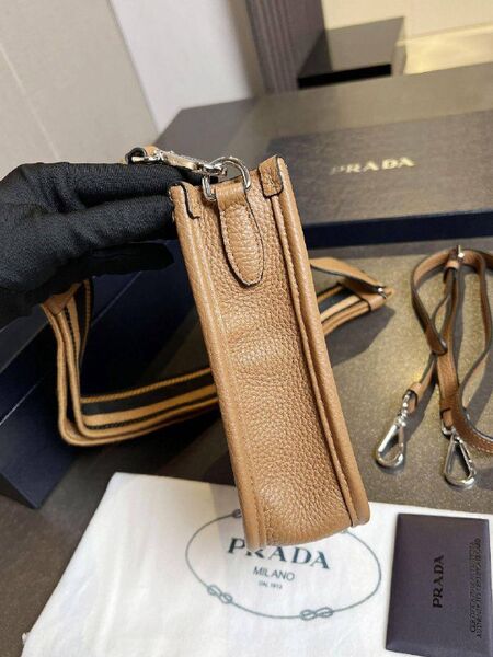 Сумка Prada женский кожа бежевый t6101459-1-8