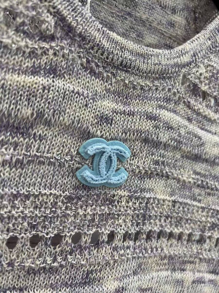 Футболка Chanel женский графитовый 192611-2