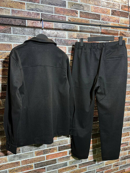 Мужской костюм Loro Piana мужской черный 159379-2