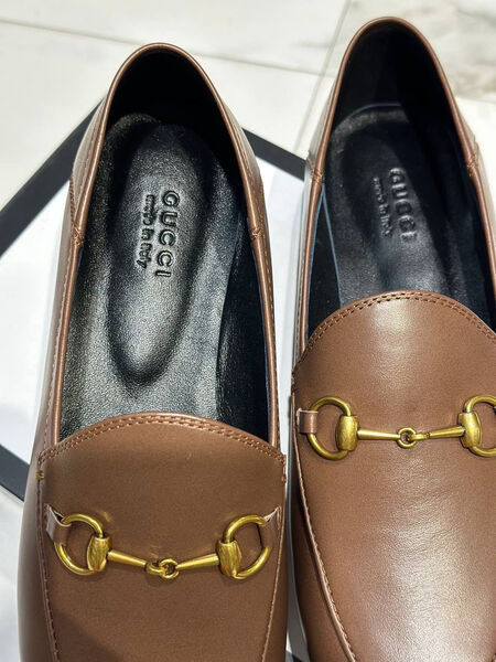 Лоферы Gucci женский кожа 99945-4