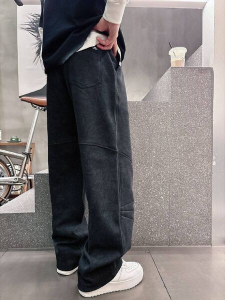 Мужские брюки Balenciaga мужской черный w9398992-1-9