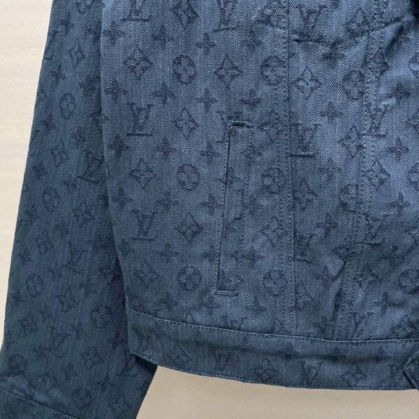 Мужская джинсовка Louis Vuitton мужской бирюзовый t0466771-1-8