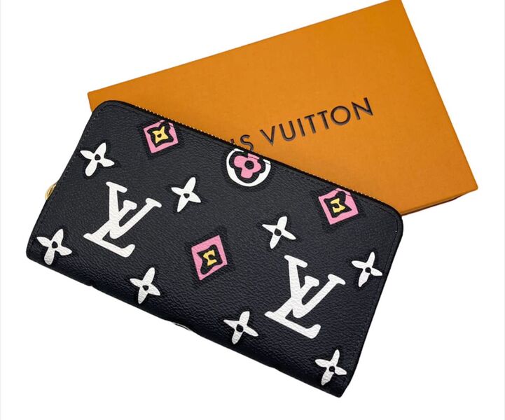 Кошелек Louis Vuitton женский канва черный 31967