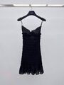Платье Saint Laurent женский черный 192635-2