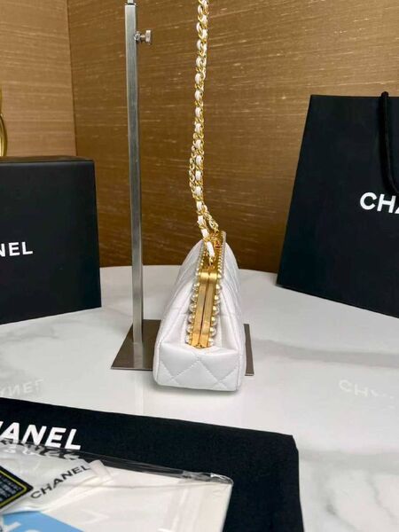 Сумка Chanel женский кожа белый p0324497-1-8