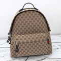 Рюкзак Gucci женский кожа бежевый 166482-7
