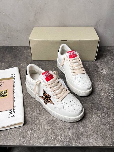 Женские кеды Golden Goose женский кожа белый r2550138-1-5