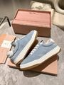 Женские кроссовки Miu Miu женский замша голубой p5922868-1-2