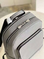 Мужской рюкзак Louis Vuitton мужской кожа графитовый 121198-5