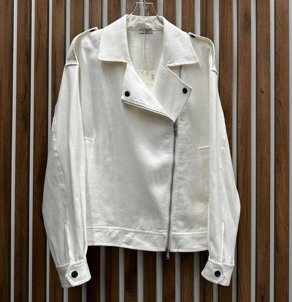Куртка Brunello Cucinelli женский джинса белый 141799