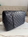 Сумка Chanel женский кожа черный 200868-4