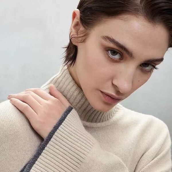 Костюм Brunello Cucinelli женский вязаная ткань бежевый 124789-3