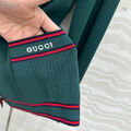 Кардиган Gucci женский вязаная ткань болотный 192333-9