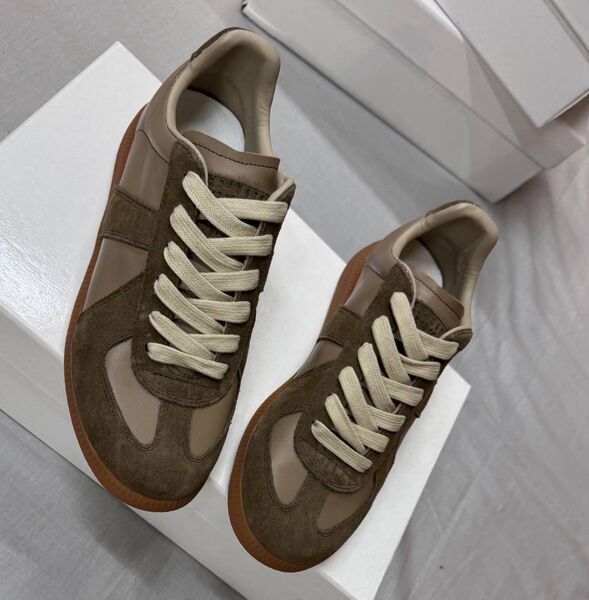 Кеды Maison Margiela женский кожа 193079