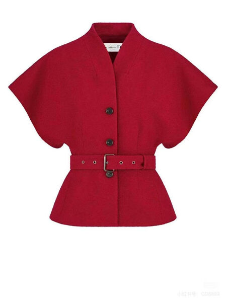 Пиджак Christian Dior женский бордовый 187388-3