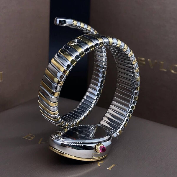 Часы Bvlgari Serpenti Spiga графитовый 127677-4
