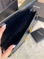 Клатч Saint Laurent Manhattan женский кожа черный 97067-4