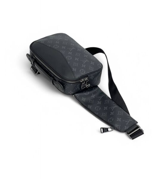 Мужская сумка слинг Louis Vuitton мужской кожа черный 176229-2