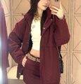 Куртка Gucci женский бордовый 156581-1