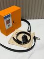 Ошейник для собак и кошек Louis Vuitton C поводком канва черный m8459722-1-8
