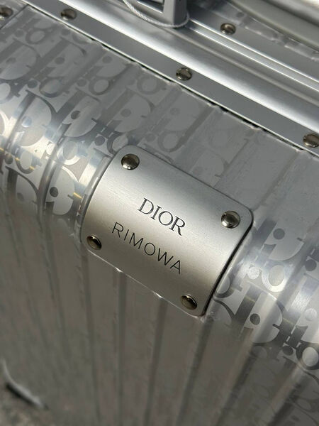 Чемодан Christian Dior женский графитовый 132723-4