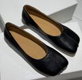 Балетки Maison Margiela женский кожа черный 183661-1