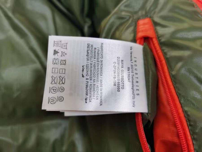 Мужской пуховик Moncler мужской оранжевый 161598-8