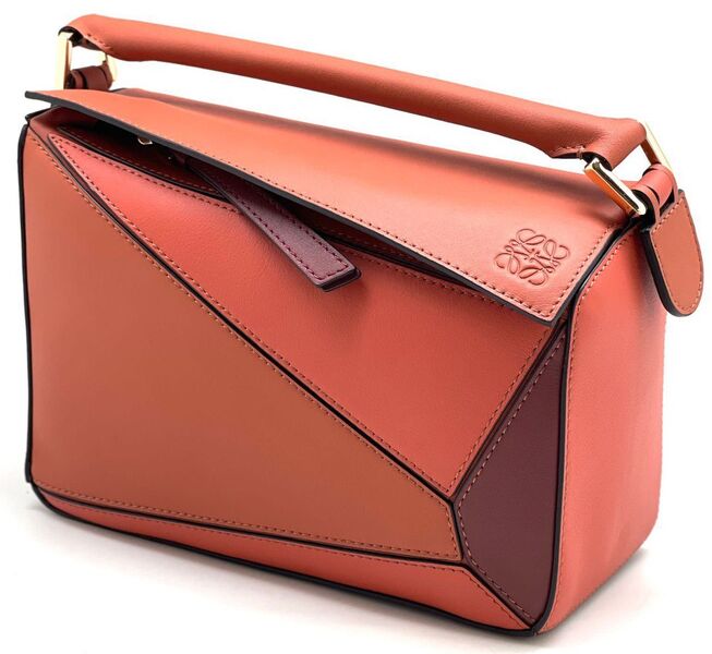 Сумка Loewe женский кожа оранжевый 102776
