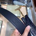 Мужской ремень Tom Ford мужской кожа синий 53209-2
