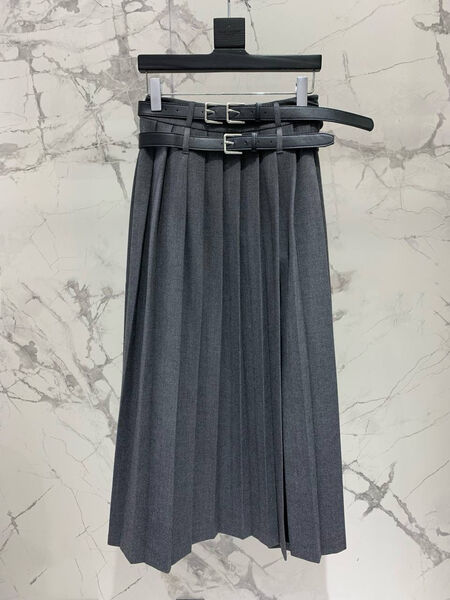 Юбка Saint Laurent женский черный 159421