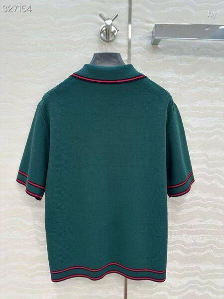 Поло Gucci женский болотный 192341-2