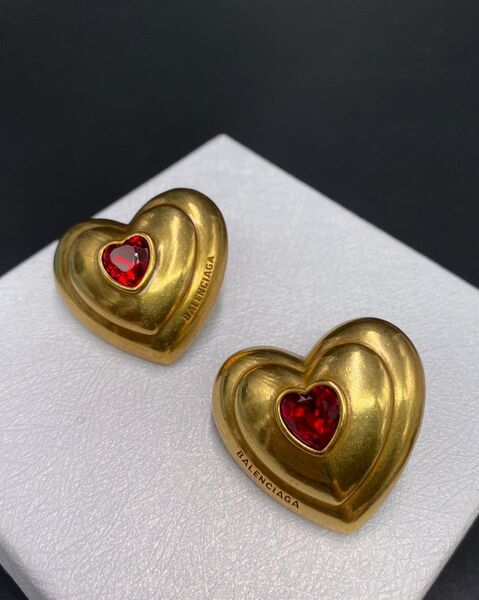 Серьги Balenciaga золотой 70464