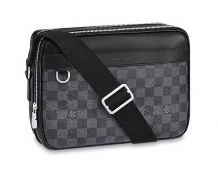 Мужская сумка мессенджер Louis Vuitton мужской канва графитовый 41191-5
