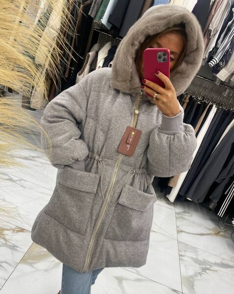 Куртка Loro Piana женский графитовый 129942