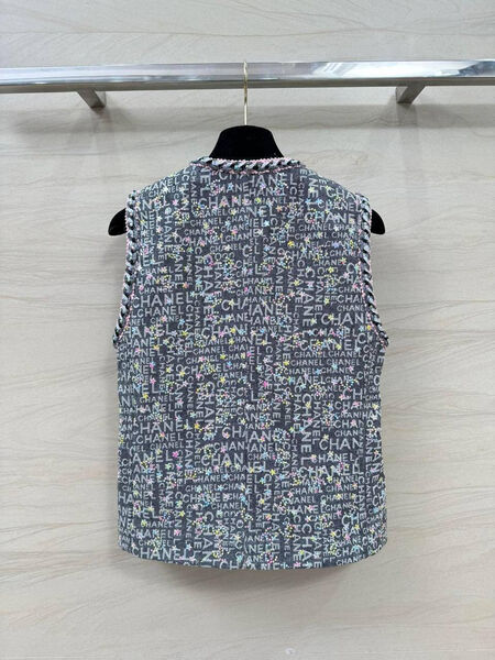 Жилет Chanel женский графитовый 141715-2