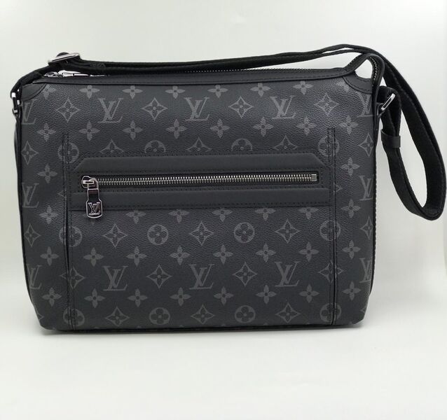 Мужская сумка мессенджер Louis Vuitton мужской канва графитовый 41195-3