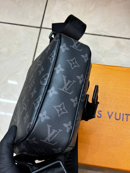 Мужская сумка мессенджер Louis Vuitton мужской канва синий 168901-3