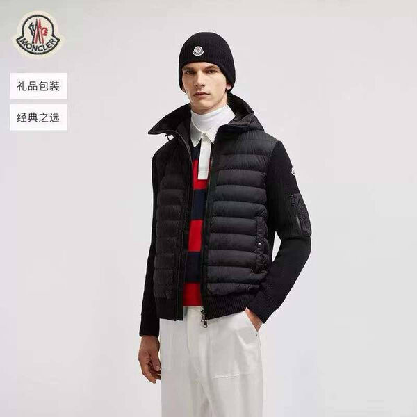 Мужская куртка Moncler мужской черный 161318-3