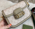 Сумка Gucci женский кожа бежевый 96997-1
