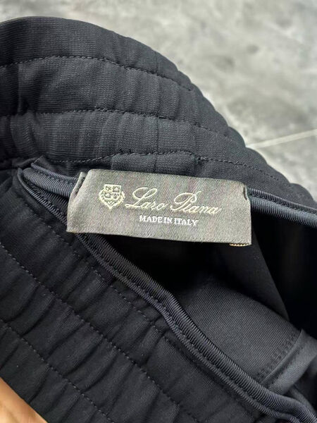 Мужские брюки Loro Piana мужской черный 179819-7