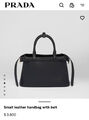 Сумка Prada женский кожа черный 135849-7