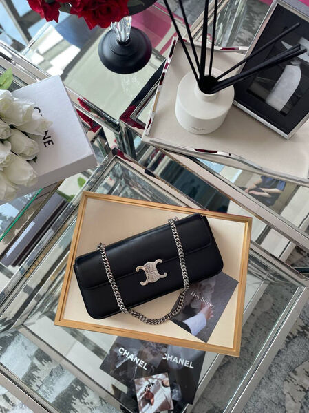 Сумка Celine женский кожа черный 72960-6