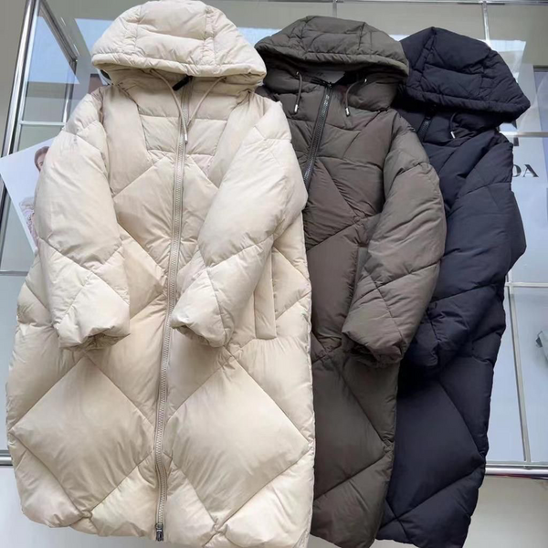 Пуховик Max Mara женский бежевый 62977-2